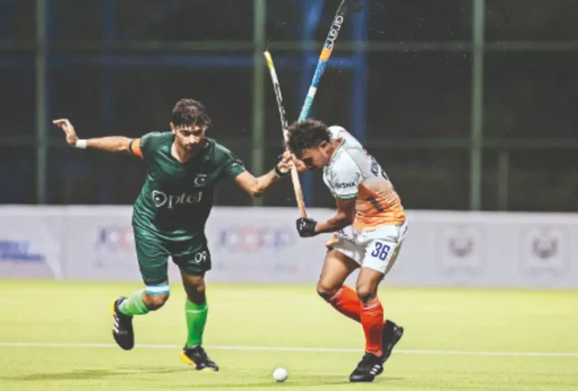 Pakistan and India tie 3-3 at Sultan of Johor Cup