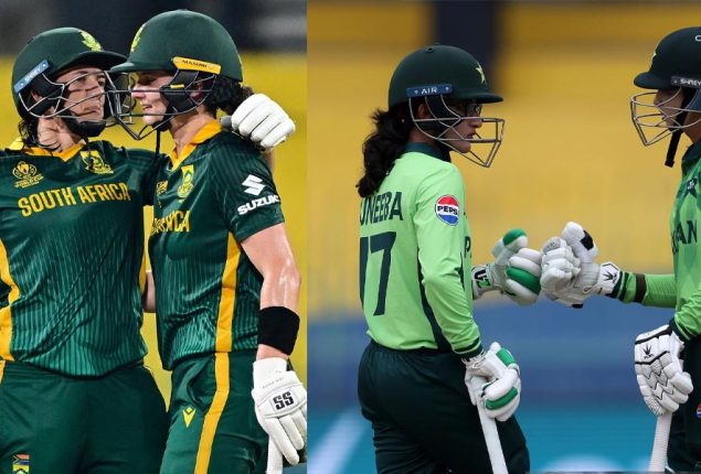 South Africa vs Pakistan clash today