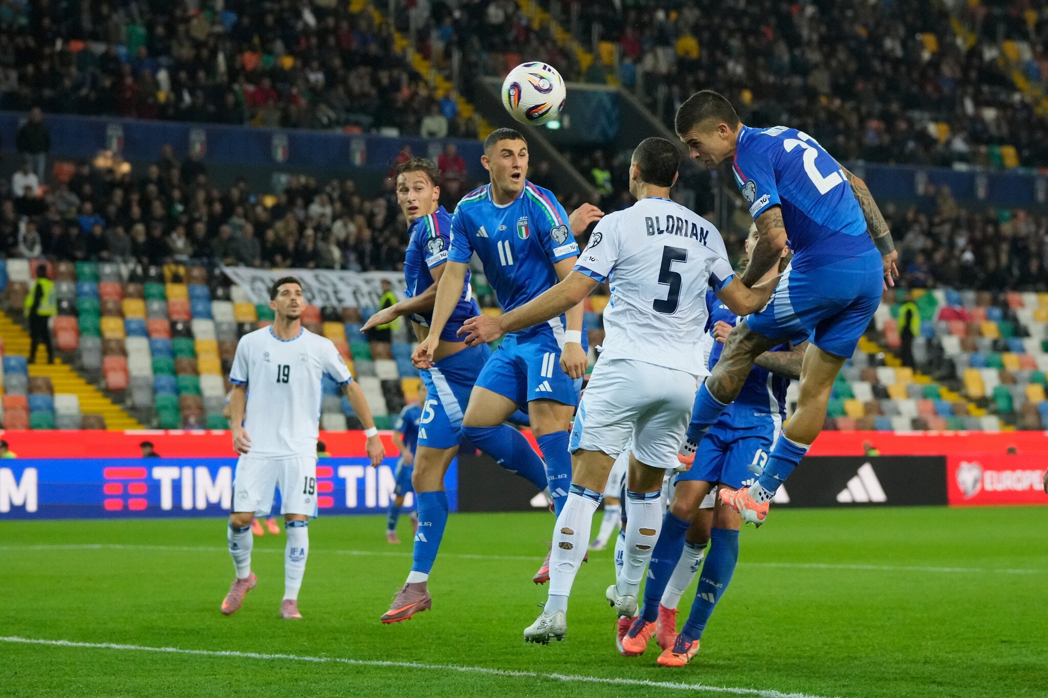 Italy sends Israel out of the tournament