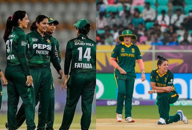 ICC Women’s World Cup: Pakistan to face 306-Run target against South Africa