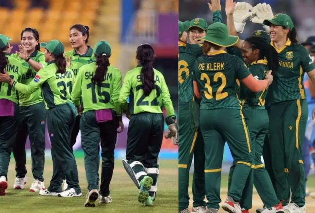 ICC Women World Cup: South Africa defeats Pakistan by DLS method