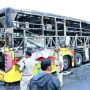20 dead in India as bus catches fire following motorcycle collision