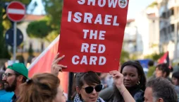 Protesters demand Israel boycott ahead of Italy's world cup qualifier in Udine