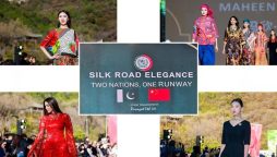 Great wall becomes stage for first joint fashion show between Pakistan and China