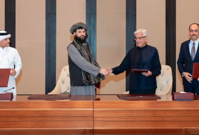 Pakistan and Afghanistan agree to immediate ceasefire after 13-hour talks in Doha