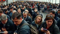 Trump’s shutdown policy make chaos at US international airports as hundreds of flights canceled