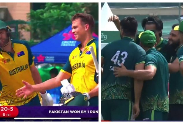 Pakistan defeats Australia by just one run in Hong Kong Sixes semi-final