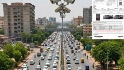 Biggest e-challan issued over major traffic violations in Karachi