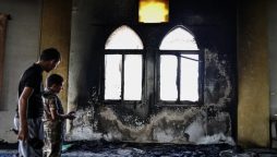 Israeli settler attack on West Bank mosque draws international condemnation